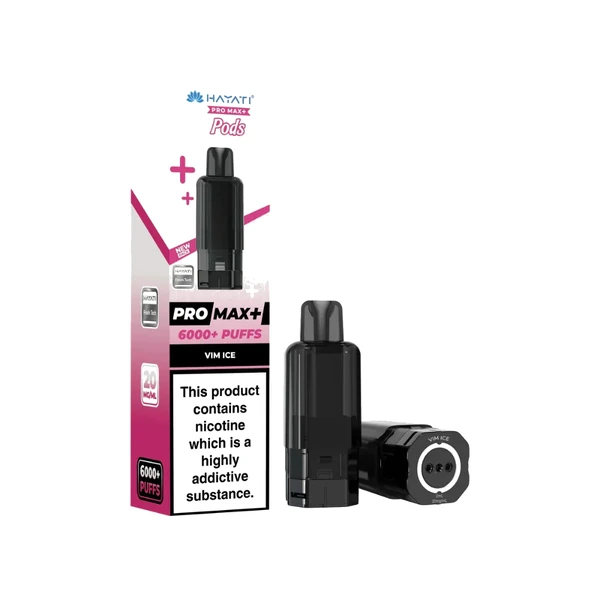  Hayati Pro Max Plus Pods - 20mg | Vim Ice